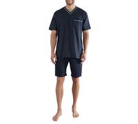 Götzburg Herren Shorty, Kurzarm, Baumwolle, Single Jersey, Navy, Bedruckt 62
