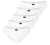 GÖTZBURG Herren Sport-Slip weiß uni 5er Pack 7