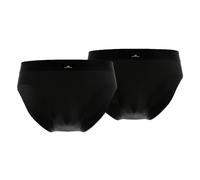 GÖTZBURG Herren Slips, 2er Pack - X-lastic, Unterwäsche, Unterhosen, Logo, einfarbig, schwarz, M Schwarz