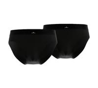 GÖTZBURG Herren Slips, 2er Pack - X-lastic, Unterwäsche, Unterhosen, Logo, einfarbig, schwarz, XL Schwarz
