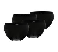 GÖTZBURG Herren Slips, 4er Pack - X-lastic, Unterwäsche, Unterhosen, Logo, einfarbig Schwarz / M M Schwarz