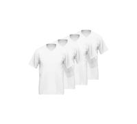 Götzburg Herren T-Shirt mit V-Ausschnitt - Baumwolle, weicher Single-Jersey, Multipack, bequem und vielseitig kombinierbar XXL