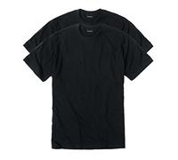 GÖTZBURG Herren T-Shirt schwarz uni 2er Pack XL