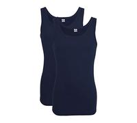 Götzburg Herren Tank-Top, Baumwolle, Feinripp (DE/NL/SE/PL, Alphanumerisch, L, Regular, Regular, Blue-medium-solid 620)