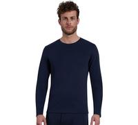 Götzburg Interlock-Jersey Herren-Thermo-Unterhemd, langarm blau 7