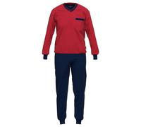 Götzburg Herren 451381-4008 Zweiteiliger Schlafanzug, Rot (Chili Pepper 2083), XXXXX-Large (Herstellergröße: 62)