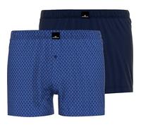 Götzburg Single-Jersey Herren-Boxershorts im 2er-Pack 7 marine