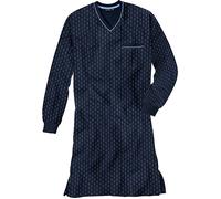 GÖTZBURG Herren Nachthemd blau minimal 1er Pack 60
