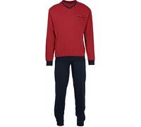 Götzburg Single-Jersey Herren-Schlafanzug 52 rot/marine