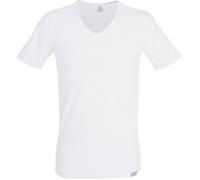 Götzburg Herren T-Shirt, Kurzarm, Baumwolle, Single Jersey weiß, Uni 9