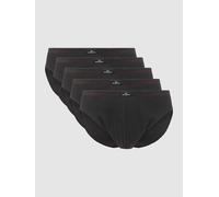 GÖTZBURG Herren Sport-Slip schwarz uni 5er Pack 7