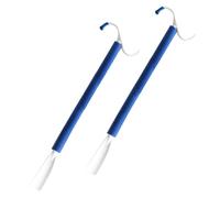 Gogogmee 2 Stück Teiliges Anziehhilfe Ergonomischem Schuhlöffel und Multifunktionalem Anziehstock für Senioren Schwangere Leicht Tragbar Passend für Schuhe und Kleidung Praktische