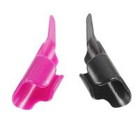 Gogogmee 2 Stück Teiliges Nähfinger schutzset aus Robustem Kunststoff Präziser Fadenkontroll Controller für Sicheres Handnähen und Kreuzstich für DIY nähprojekte und Quilten Farblich