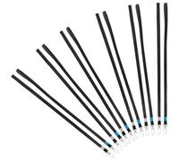 Gogogmee 25 Stück Leichte Polyester Lanyards mit Metallhaken Praktische Ausweishalter für Büro Schule und Reisen Langlebige Schlüsselbänder für Mitarbeiterausweise