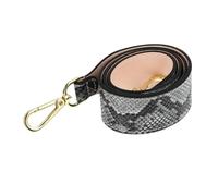 Gogogmee Echtleder Taschengurt mit Modischem Schlangenmuster Verstellbarer Ersatzriemen für Schulter Crossbody Bags Bequemes DIY Zubehör für Frauen und Mädchen