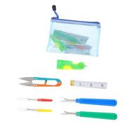 Gogogmee Nahttrenner mit Nähschere Langlebig und Handlich Tragbarer Fadenentferner für Feine Nähte Komfortabler Griff Geeignet für DIY Nähprojekte Zubehör in Zufälliger