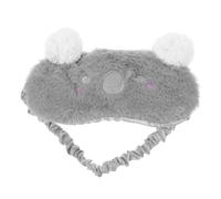 Gogogmee Plüsch Schlafmaske Koala Motiv Atmungsaktiv Weich Lichtblockierend Bequem für Damen und Herren für Erholsamen Schlaf und Reisen