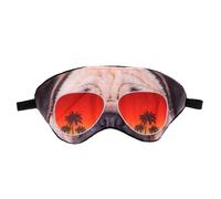 Gogogmee Schlafmaske Hund 3d Cartoon aus Atmungsaktivem Kaliko Lichtundurchlässig Weich und Praktisch Schlafbrille für Büro Reisen und Nickerchen Unisex