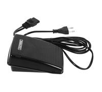 Gogogmee Schnell Einstellbares Nähmaschinen Fußpedal mit DREI Loch Rundstecker Vielseitige Fußsteuerung Kompatibel mit Vielen Modellen Langlebiges Material Einfache Bedienung Eu stecker