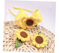 Gogogmee Sonnenblumen-haarspange Und Sonnenblumen-stirnband Blumen-haarspangen Und Blumen-stirnband Für Mädchen Sonnenblumen-haarschmuck Und Blumen-haarschmuck