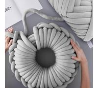 Gohytal Dicke Wolle zum Handstricken, Armstricken Wolle 500g/25M, Dicke Handstricken, Sperrige Armstricken, Schlauchgarn, Weiches Grobstrick Wollgarn für Anfänger,Decken,Tasche