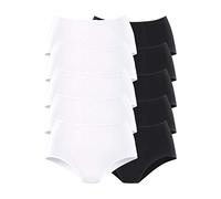Goin Damen Slips Taillenslips von | 10 Stück (52/54, 5 x schwarz | weiß)