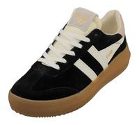 Gola Athena modische Damen-Sneaker in Schwarz Off White, Schwarz, gebrochenes Weiß, 39 EU
