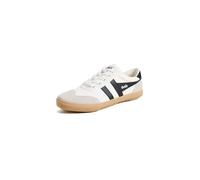Gola Badminton Damen Freizeit-Sneaker in gebrochenem Weiß / Schwarz, Off White Black, 39 EU