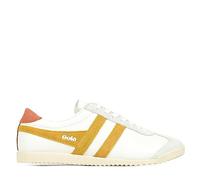 Gola Bullet Pure modische Damen-Sneaker in Weiß/Gelb