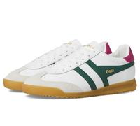 Gola Classics Torpedo 80S Gum Sole Wingflash Brandin Women's Leather Trainers (Weiß Grün, EU 41)