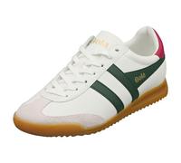 Gola Classics Torpedo 80S Gum Sole Wingflash Brandin Women's Leather Trainers (Weiß Grün, EU 41)