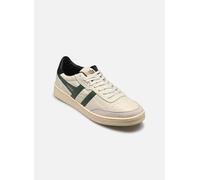 Gola - Contact Leather - Sneaker, Gr. 42 UK 8, beige (Off-White/Evergreen/Black)