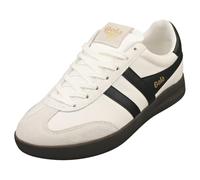 Gola - Women's Cyclone Leather - Sneaker, Gr. 39 UK 6, schwarz (White/Black/DarkGum)