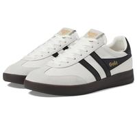 Gola Cyclone Leather Herren-Sneaker Leder Weiß/Schwarz/dunkles Gummi Gr. 46 EU