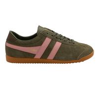 Gola - Women's Bullet Suede - Sneaker, Gr. 37 UK 4, braun (Khaki/CoralPink/DarkBrown)