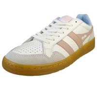 Gola Damen Eagle '86 Sneaker, Weiß/Rose/Air/Gum, 38 EU