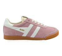 Gola Sneaker Elan 2025 Damen Wildleder Rosa/Weiß Größe 38