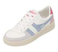 Gola Damen Schuhe Schnürschuhe Halbschuhe Sneaker Grandslam Trident, Farbe:Mehrfarbig, Schuhgröße:EUR 38, Artikel:-LK White/air/Fluro pink