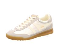 Gola Damen-Sneaker Firefly Metallic Silber-Off-White-Weiß 41