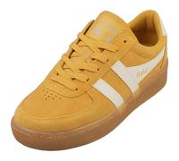 Gola Sneaker Grandslam Wildleder 2025 sonnengelb/weiss Damen, Größe Euro (US) 40 (9)