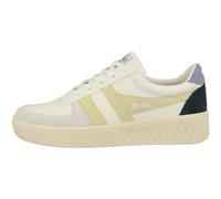 Gola Sneaker Grandslam Trident weiss/lemongelb/lavender Damen, Größe Euro (US) 41 (10)