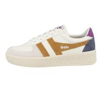 Gola Grandslam Trident Sneaker Damen Weiss/Gelb - 37 - Sneaker Low Shoes