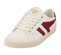 Gola Damen Tennis Mark Cox Sneaker, Weiß/Rot, 36 EU