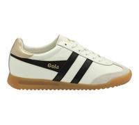 Gola Torpedo Damen-Turnschuhe, Freizeit-Sneaker, gebrochenes Weiß, Schwarz, Off White Black, 36 EU