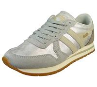 Gola Daytona Blaze Damen-Sneaker, Silber/Weizen/Federgrau, 39 EU