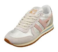 Gola Daytona Blaze Damen-Sneaker, Weiß/Kreiderosa/Eisberg, 36 EU