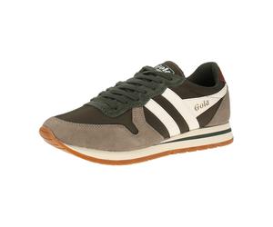 Gola Daytona Chute - Herren Sneaker - Dark-Khaki-Rhino-Off-White für Herren, grün, Größe 42 EU