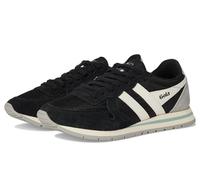Gola Daytona Klassische Damen-Turnschuhe in Schwarz Off White, Schwarz/Off-White/Surf, 38 EU