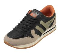 Gola Daytona Klassische Herren-Sneaker, Schwarz / Khaki, Schwarz Khaki, 40 2/3 EU