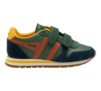 Gola Daytona Pure Strap Sneaker Kids evergreen/navy/moody orange (NE) 9K